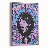 Rolling Stones "Gimme Shelter" 1969 Concert Poster Art