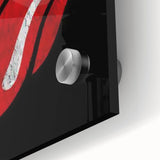 Rolling Stones Iconic Tongue Logo Retro Wall Art