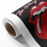Rolling Stones Iconic Tongue Logo Retro Wall Art