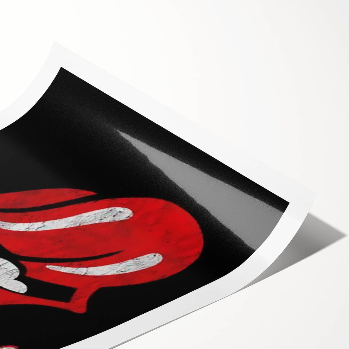 Rolling Stones Iconic Tongue Logo Retro Wall Art