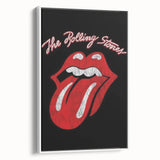 Rolling Stones Iconic Tongue Logo Retro Wall Art