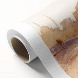 Modern Wall Art - Sunlit Desert Landscape | Tranquil Architecture Scene