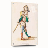 Édouard Manet Figurative Wall Art - Polichinelle Commedia dell'Arte