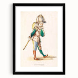 Édouard Manet Figurative Wall Art - Polichinelle Commedia dell'Arte