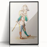 Édouard Manet Figurative Wall Art - Polichinelle Commedia dell'Arte