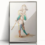 Édouard Manet Figurative Wall Art - Polichinelle Commedia dell'Arte