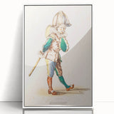 Édouard Manet Figurative Wall Art - Polichinelle Commedia dell'Arte