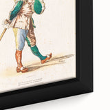 Édouard Manet Figurative Wall Art - Polichinelle Commedia dell'Arte