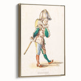 Édouard Manet Figurative Wall Art - Polichinelle Commedia dell'Arte