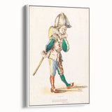 Édouard Manet Figurative Wall Art - Polichinelle Commedia dell'Arte