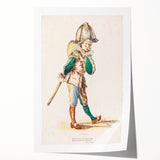 Édouard Manet Figurative Wall Art - Polichinelle Commedia dell'Arte