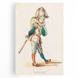 Édouard Manet Figurative Wall Art - Polichinelle Commedia dell'Arte