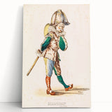 Édouard Manet Figurative Wall Art - Polichinelle Commedia dell'Arte