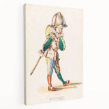 Édouard Manet Figurative Wall Art - Polichinelle Commedia dell'Arte
