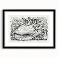 Modern Wall Art - Intricate Underwater Illustration | Fish & Shell Drawing