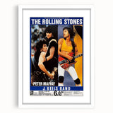 Rolling Stones 1982 Hannover Concert Poster - Vintage Rock Art