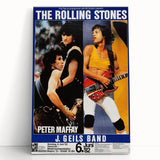 Rolling Stones 1982 Hannover Concert Poster - Vintage Rock Art