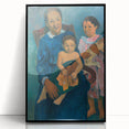 Paul Gauguin Family Portrait Wall Art - Polynesian Woman and Children