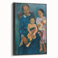 Paul Gauguin Family Portrait Wall Art - Polynesian Woman and Children
