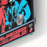 Rolling Stones 1972 American Tour Poster with Stevie Wonder