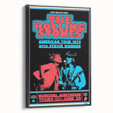 Rolling Stones 1972 American Tour Poster with Stevie Wonder