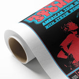 Rolling Stones 1972 American Tour Poster with Stevie Wonder