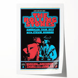Rolling Stones 1972 American Tour Poster with Stevie Wonder