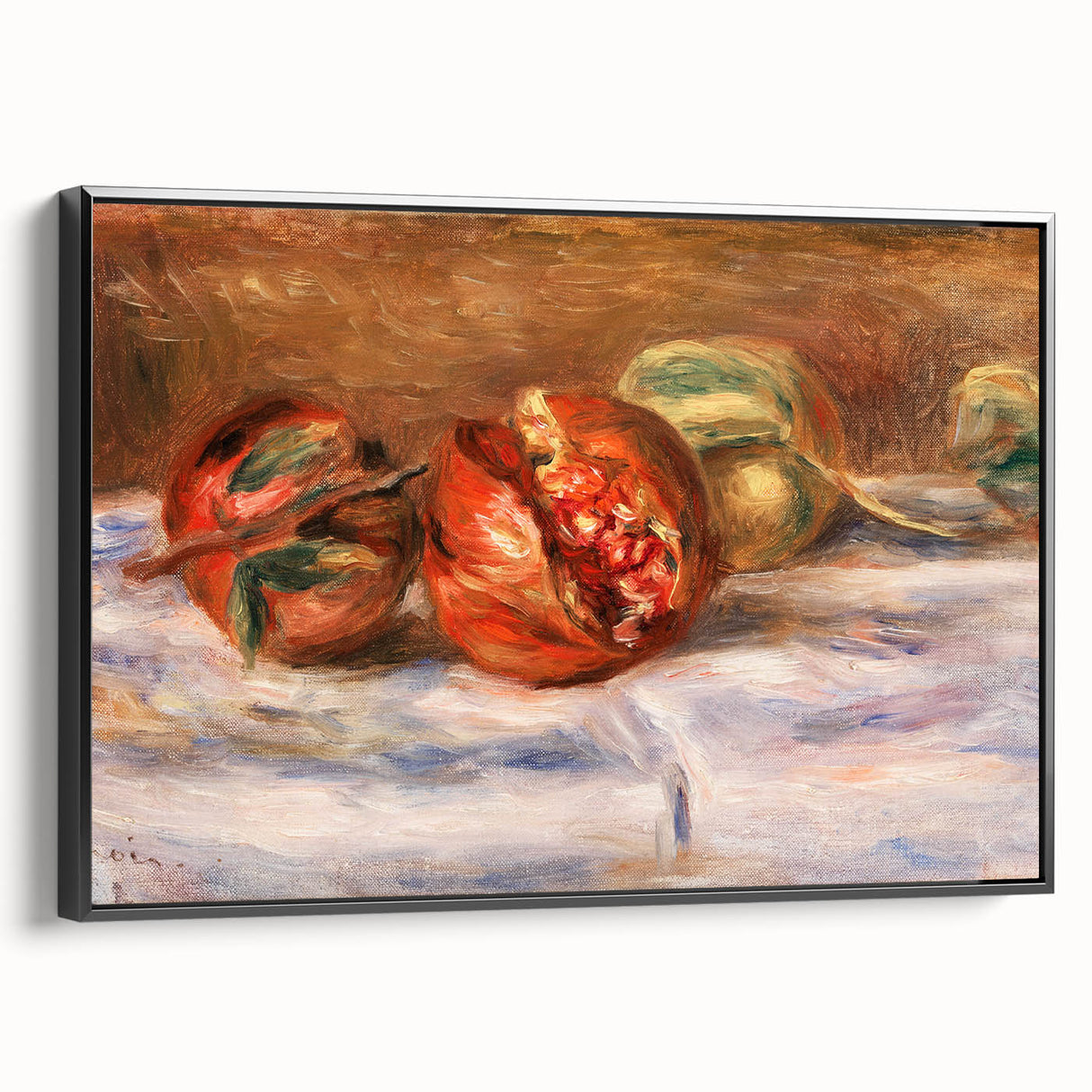 Impressionist Wall Art – Serene Pond with Water Lilies