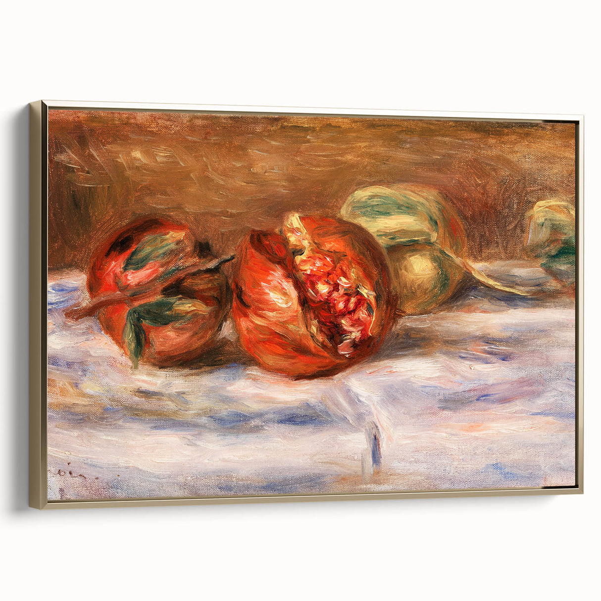 Impressionist Wall Art – Serene Pond with Water Lilies