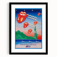 Rolling Stones 1981 American Tour Poster - Retro Rock Art