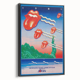 Rolling Stones 1981 American Tour Poster - Retro Rock Art