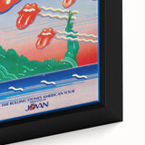 Rolling Stones 1981 American Tour Poster - Retro Rock Art