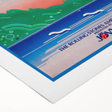 Rolling Stones 1981 American Tour Poster - Retro Rock Art