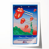 Rolling Stones 1981 American Tour Poster - Retro Rock Art