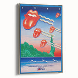 Rolling Stones 1981 American Tour Poster - Retro Rock Art