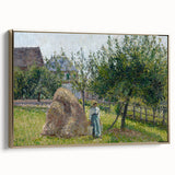 Impressionist Wall Art – Peaceful River with Vibrant Fall Colors