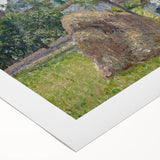 Impressionist Wall Art – Peaceful River with Vibrant Fall Colors