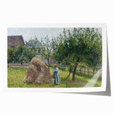 Impressionist Wall Art – Peaceful River with Vibrant Fall Colors