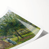 Impressionist Wall Art – Peaceful River with Vibrant Fall Colors