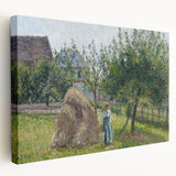 Impressionist Wall Art – Peaceful River with Vibrant Fall Colors