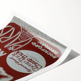 Rush 1970s Concert Poster - Special Guest Cheap Trick