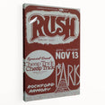 Rush 1970s Concert Poster - Special Guest Cheap Trick