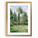 Impressionist Landscape Wall Art - Pissarro's Poplars in Éragny