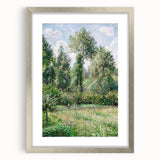Impressionist Landscape Wall Art - Pissarro's Poplars in Éragny