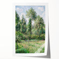 Impressionist Landscape Wall Art - Pissarro's Poplars in Éragny