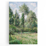 Impressionist Landscape Wall Art - Pissarro's Poplars in Éragny