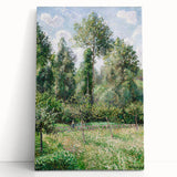 Impressionist Landscape Wall Art - Pissarro's Poplars in Éragny