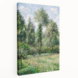 Impressionist Landscape Wall Art - Pissarro's Poplars in Éragny