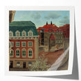 Charming Modern Cityscape Art – Classic Architectural Street View Decor