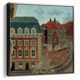 Charming Modern Cityscape Art – Classic Architectural Street View Decor